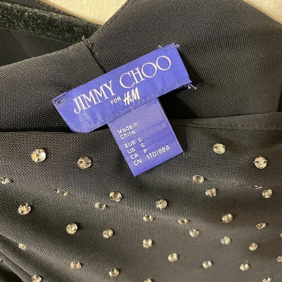 Jimmy Choo for H&M Rhinestone Dress - Size Small - Picture 2 of 5